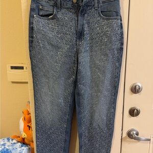 Sold out Blue Women's Jeans with rhinestones